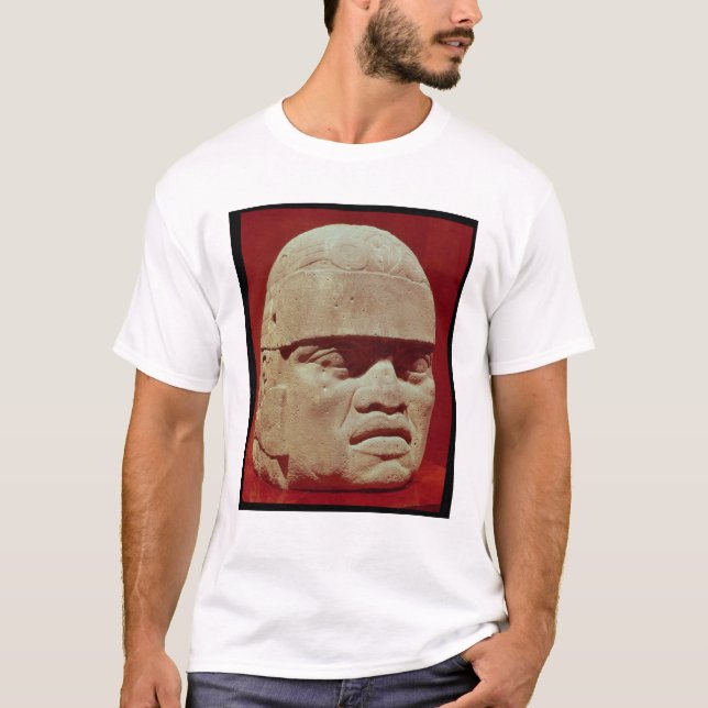 Colossal head, Olmec T-Shirt (Front)