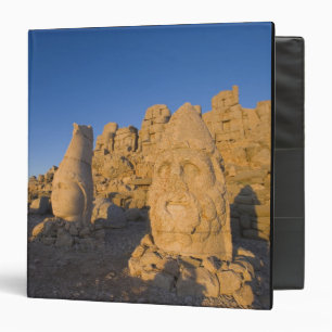 Colossal head statues of Gods guarding the 2 Binder