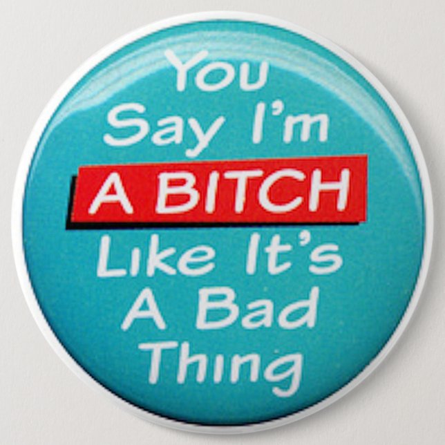 COLOSSAL Humourous, 6 inch Backpack Pins buttons (Front)
