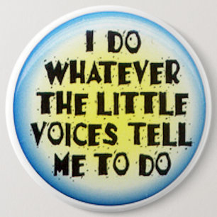 COLOSSAL Humourous, 6 inch Backpack Pins buttons