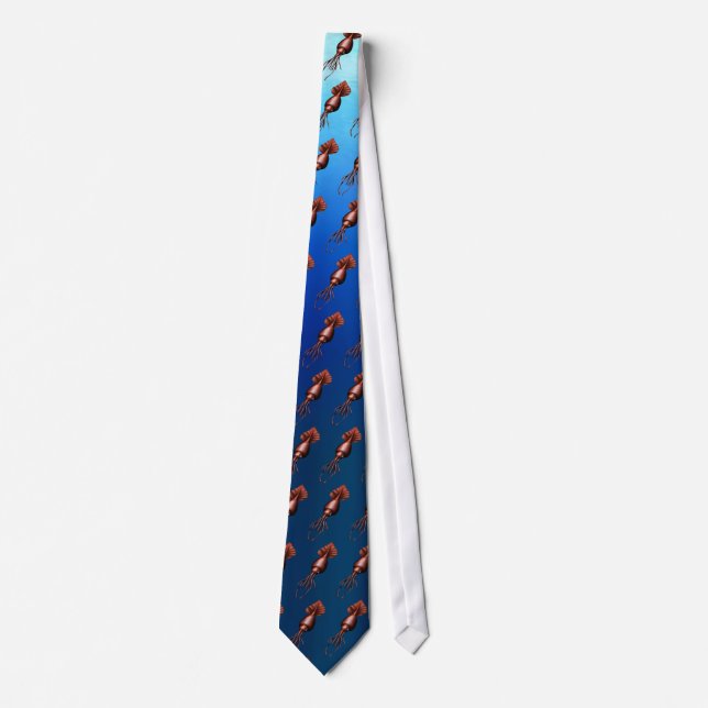 Colossal Squid Tiled Tie (Front)