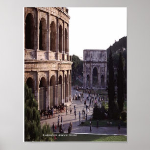 Colosseum Ancient Rome poser Poster