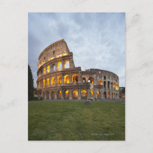 Colosseum in Rome, Italy Postcard