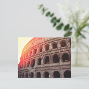 Colosseum in Rome Postcard
