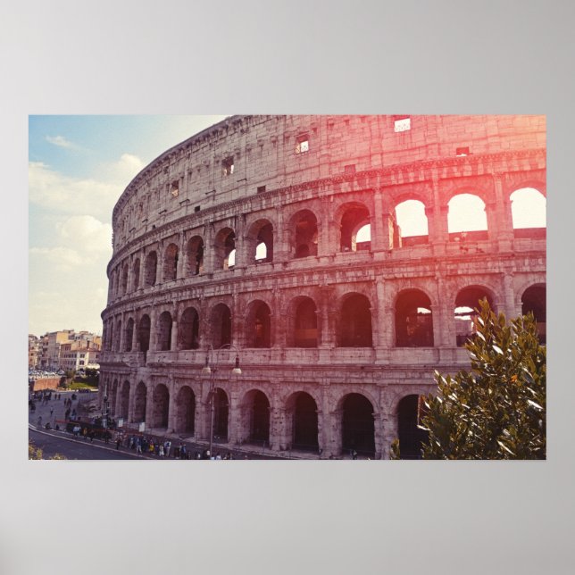 Colosseum in Rome Poster (Front)