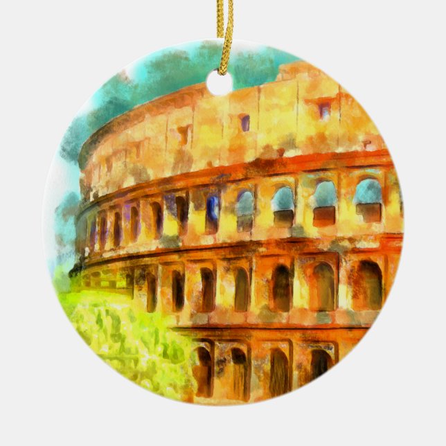 Colosseum - Ornement en céramique (Devant)