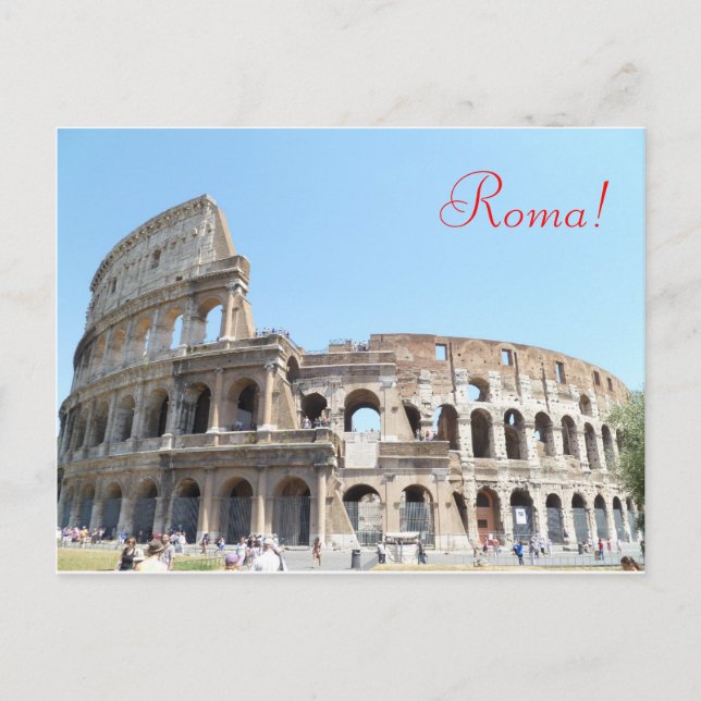 Colosseum Postcard (Front)