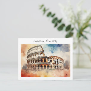 Colosseum -Rome Italy  Postcard