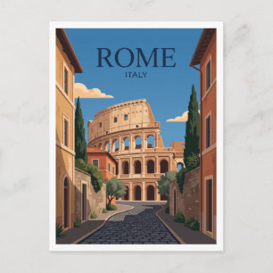 Colosseum Rome Italy Postcard
