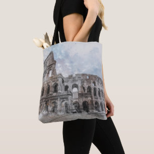 Colosseum Rome Italy Tote Bag