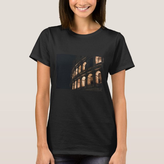 colosseum, rome, italy, travel, europe, T-Shirt (Front)