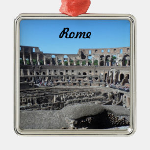 Colosseum- Rome Metal Ornament