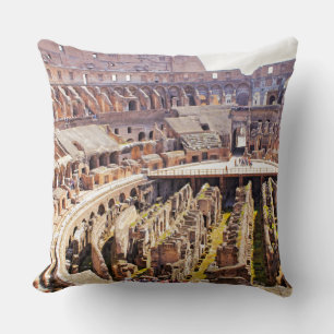 Colosseum Rome Photography Throw Pillow