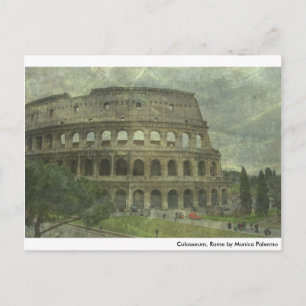 Colosseum, Rome Postcard