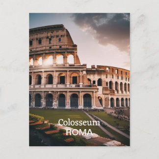 Colosseum: Rome's Majestic Wonder Postcard