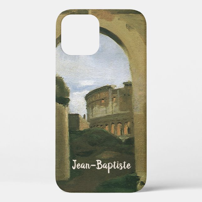 Colosseum Seen through the Arcades in Rome, Italy Case-Mate iPhone Case (Back)