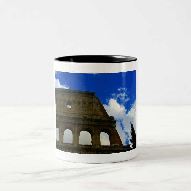 colosseum Two-Tone coffee mug (Center)