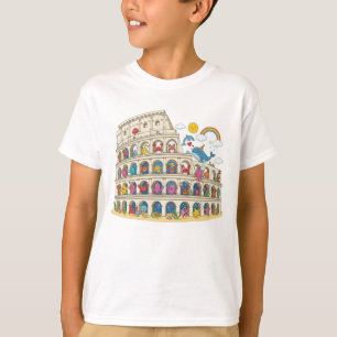 Colosseum Underwater Kingdom: Magical Rome Sea Lif T-Shirt