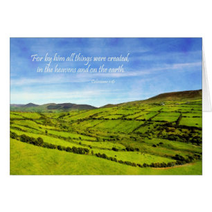 Colossians 1:16 Landscape from Ireland