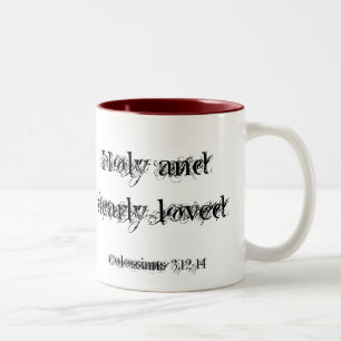 Colossians 3:12-14 mug