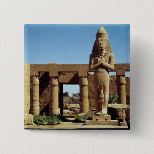 Colossus of Ramesses II: standing statue of 2 Inch Square Button