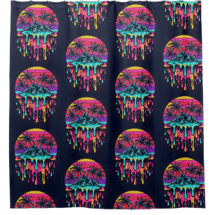 colotful drops tapestries nature Tapestry