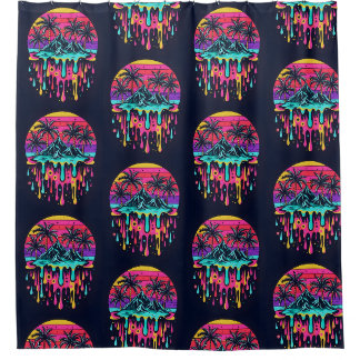 colotful drops tapestries nature Tapestry