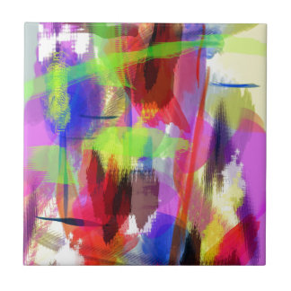 colour abstract (8) tile