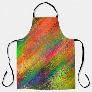 Colour abstract background textures apron