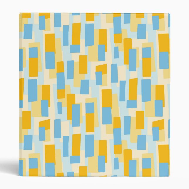 Colour Abstract Pattern 121022 Binder (Front)
