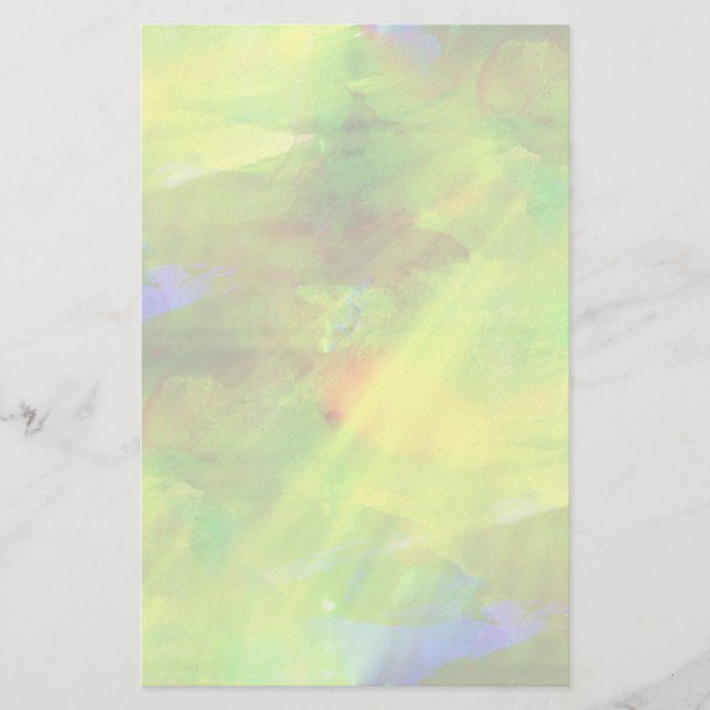 colour abstract seamless background green, yellow stationery (Front)