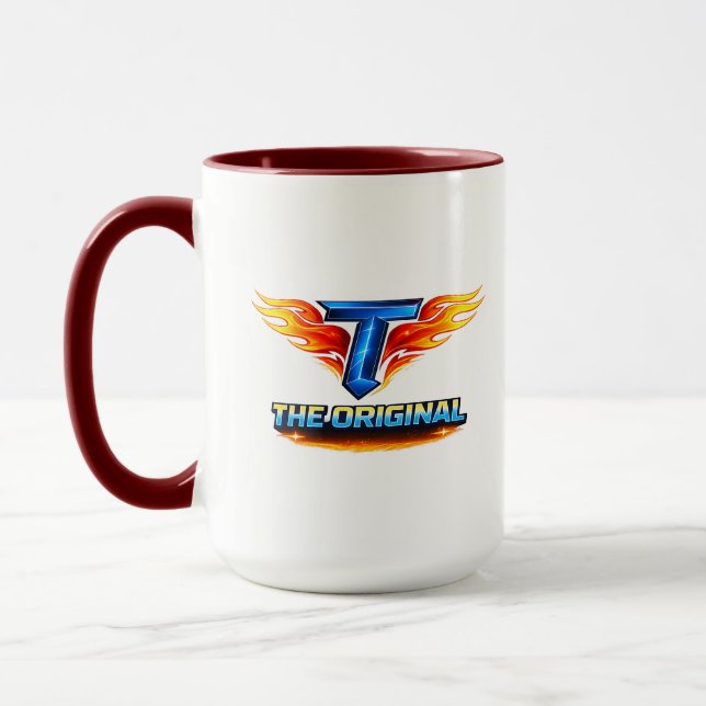 Colour Accent Graphic Combo Coffee Mug (Left)