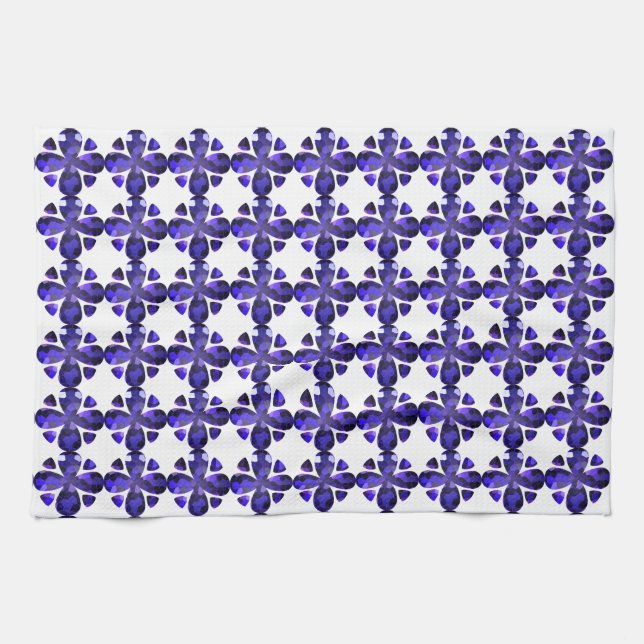 Colour Art, Blue Kitchen Towel (Horizontal)