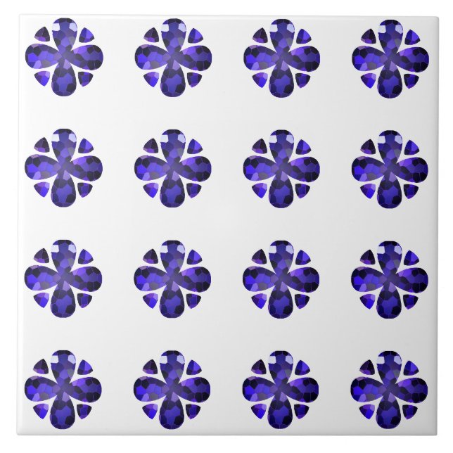 Colour Art, Blue Tile (Front)