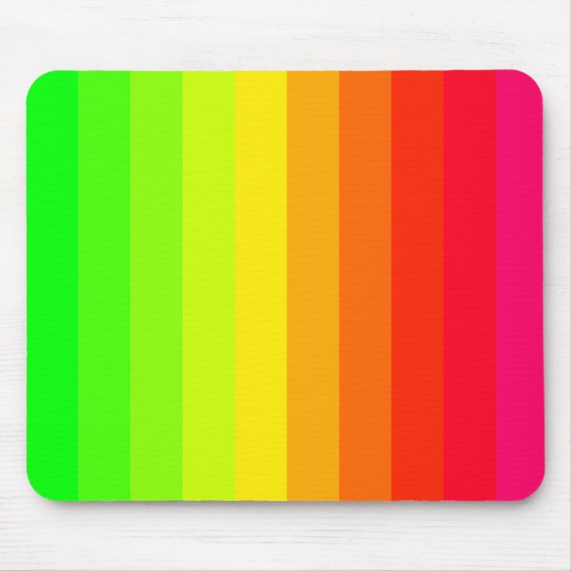 Colour Bars 02 Mouse Pad (Front)