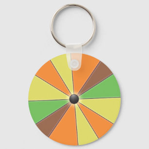 Colour Beams Orange Keychain