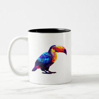 Colour Beautiful Toucan Two-Tone Coffee Mug