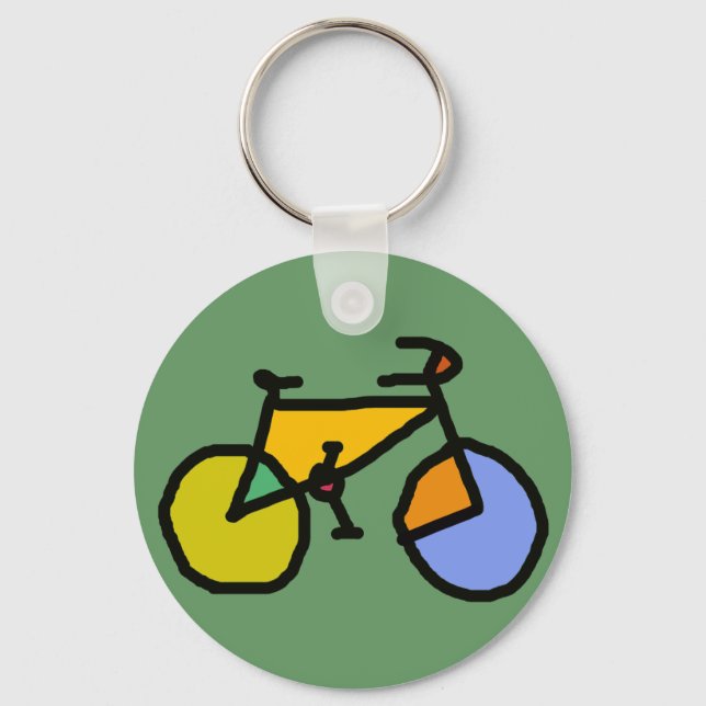 colour bike keychain (Front)