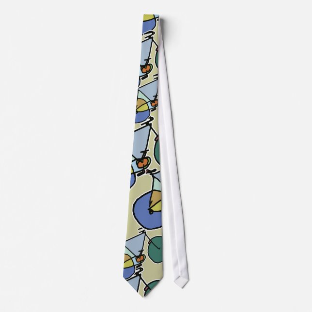 colour bike-tie tie (Front)