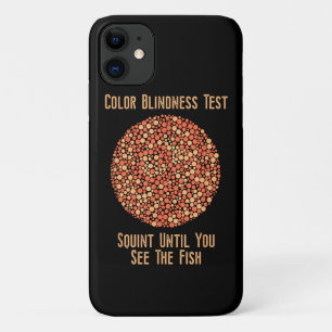 Colour Blind T Shirt - Funny Colour Blindness Test iPhone 11 Case