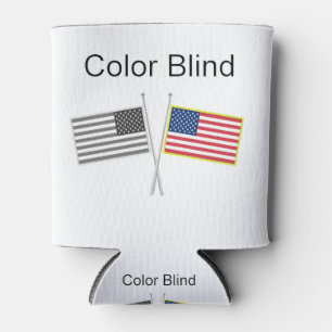 Colour Blind Two Flags Can Cooler