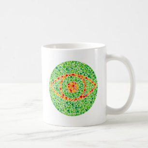 Colour Blindness Eye Coffee Mug