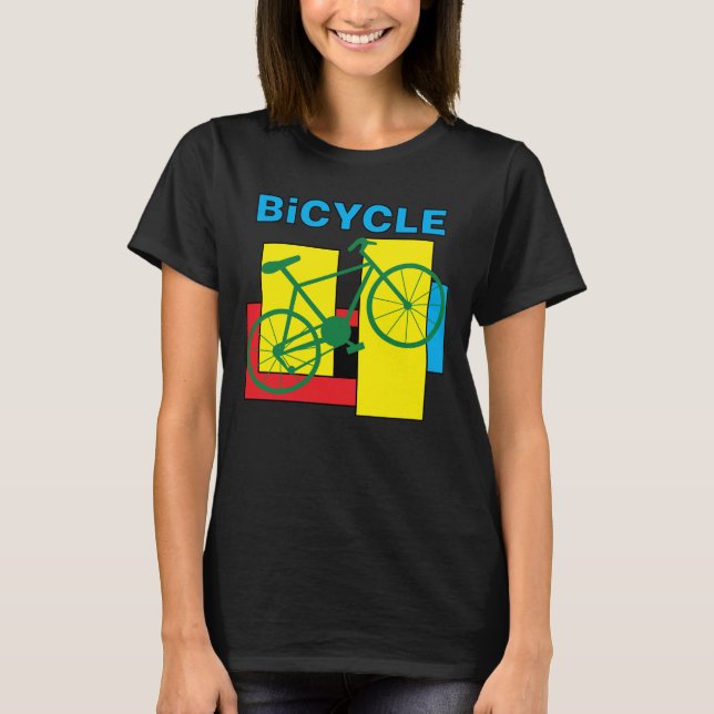 Colour Block Bike T-Shirt (Front)