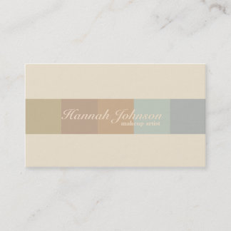 Colour-block Business Card Template