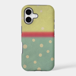Colour Block Case Polka Dots