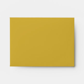 Colour Block Gold NoteCard Envelope Lined in Black
