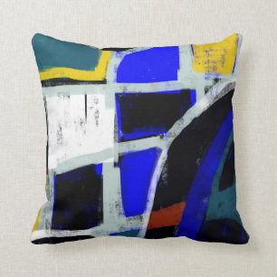 Colour Block Modern Art Pillows