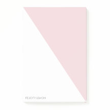 Colour Block - Pink Personalized Post-it® Notes