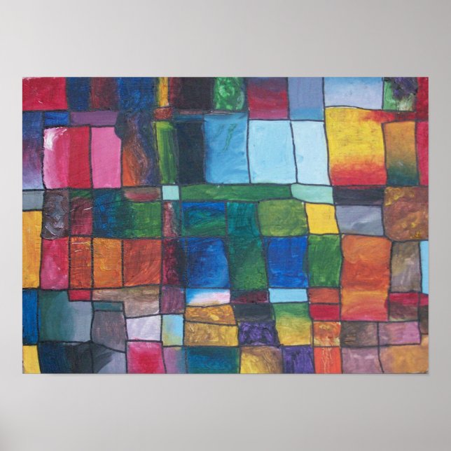 Colour Block Poster (Front)