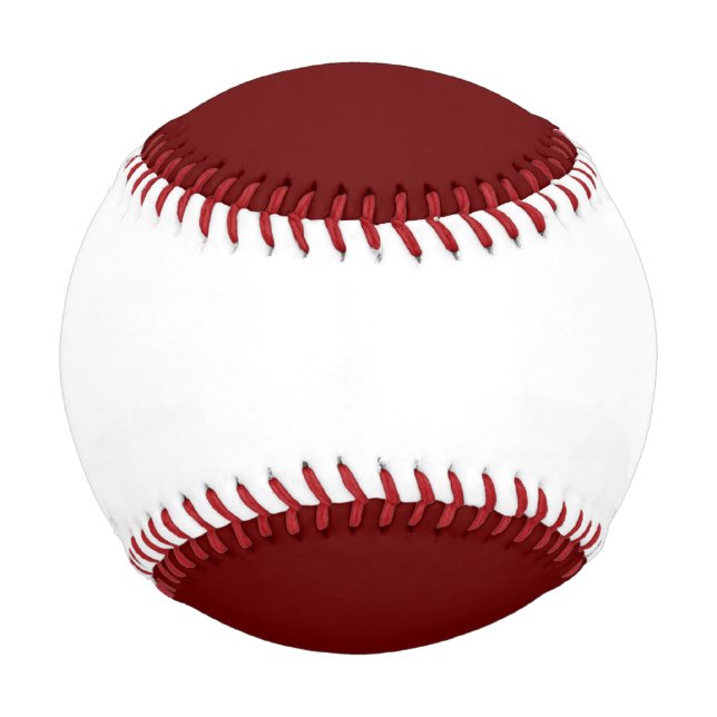 colour blood red baseball (Back)